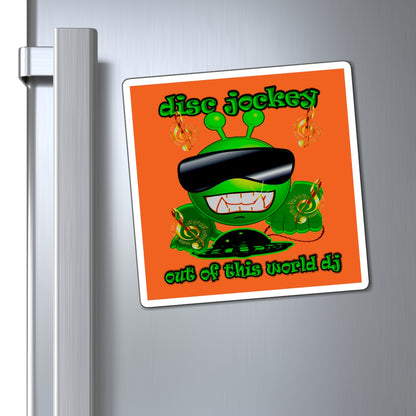 disc jockey - Magnets - (orange)