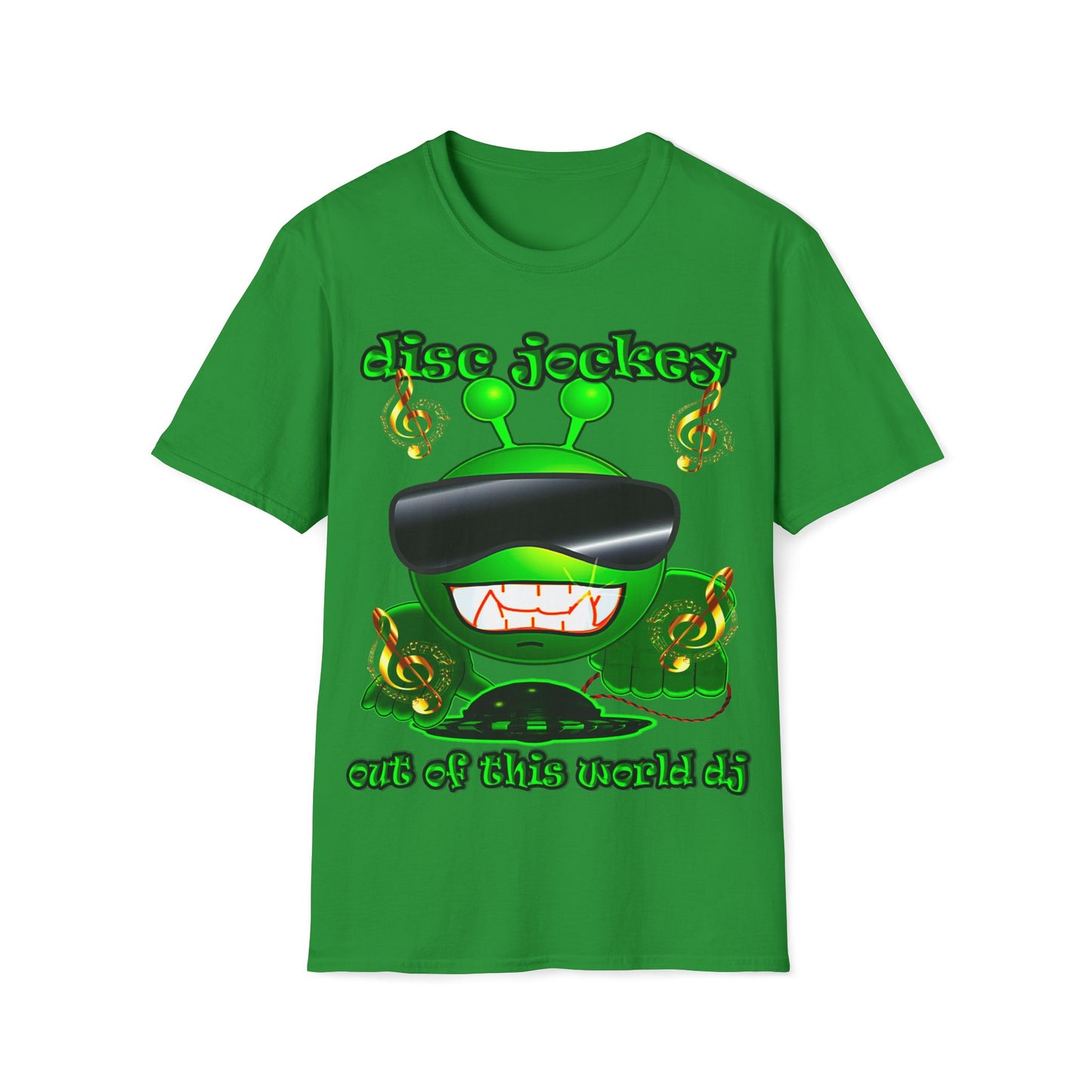 disc jockey - Unisex Softstyle T-Shirt