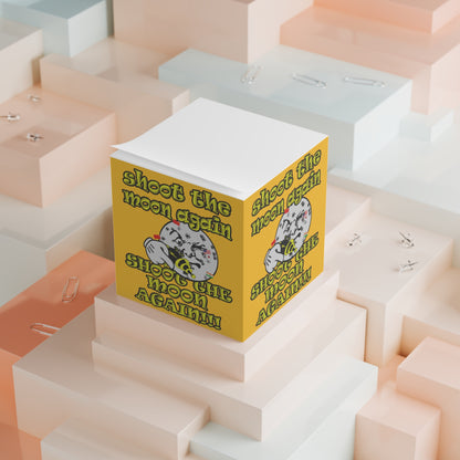 shoot the moon again - note cube (yellow)