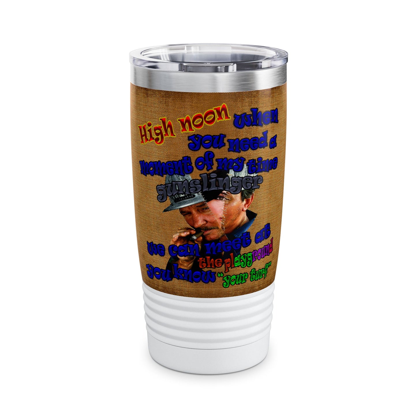 high noon - Ringneck Tumbler, 20oz (brown papyrus)