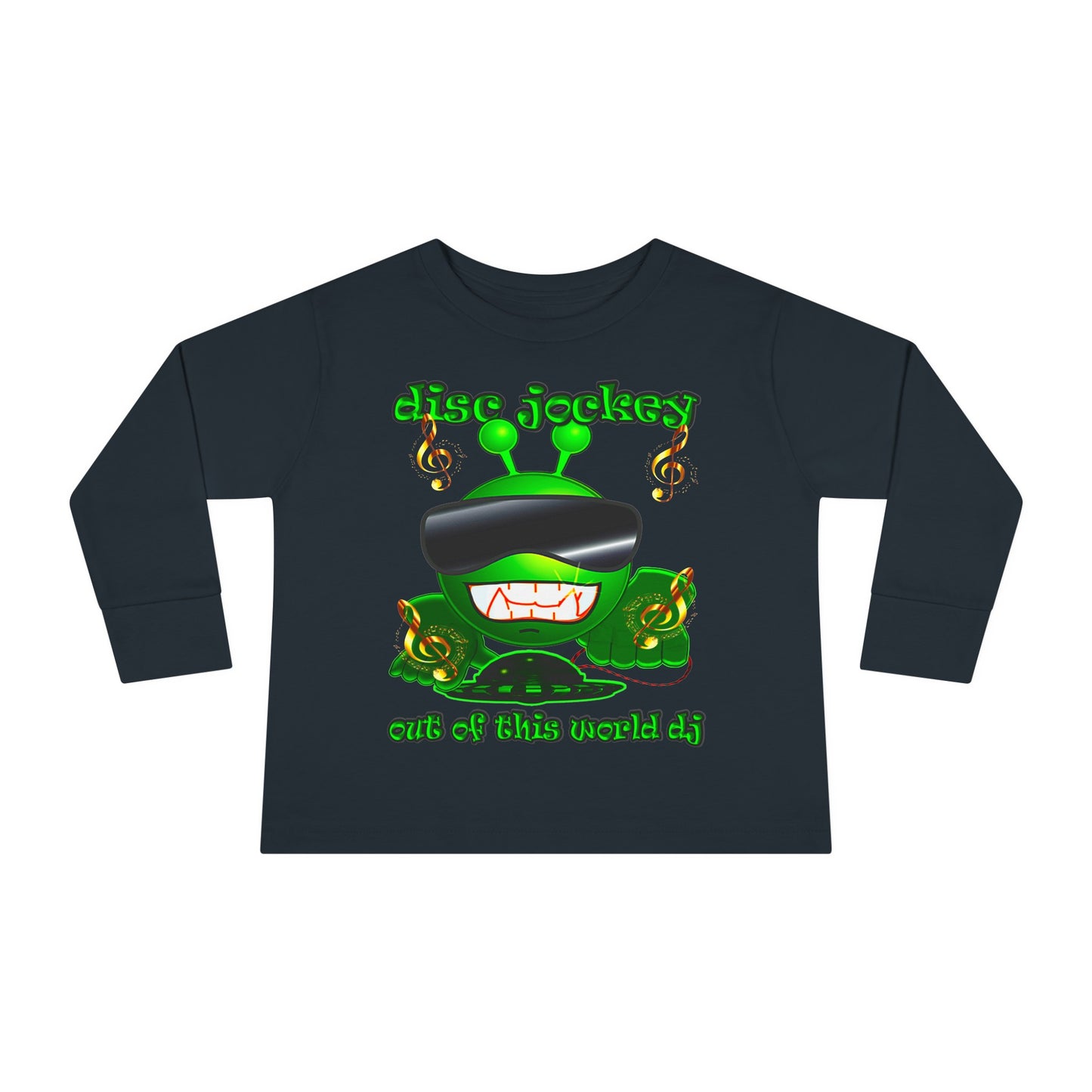 disc jockey - Toddler Long Sleeve Tee