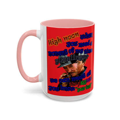 high noon - Accent Mug (red)
