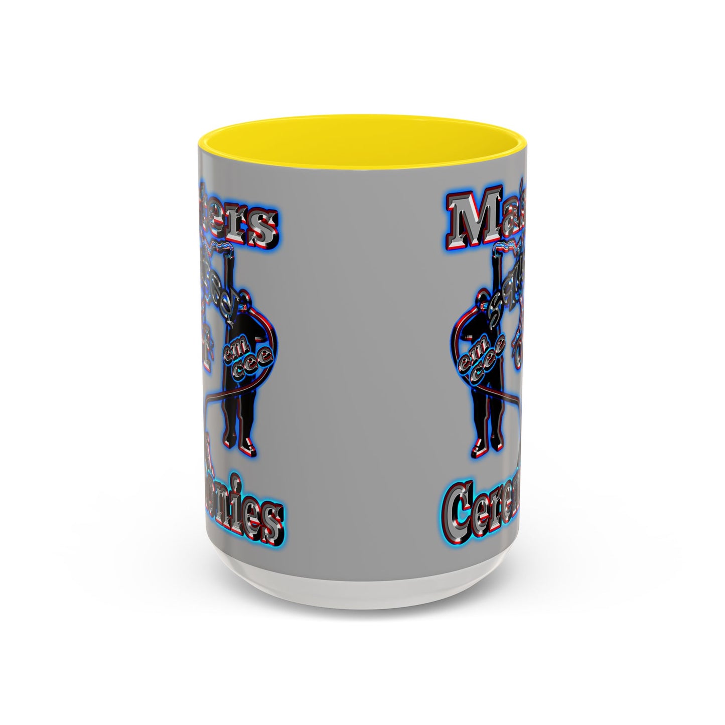 em cee squared - Accent Mug (light grey)