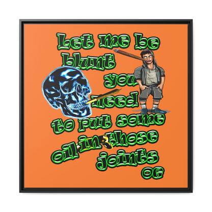 og - framed canvas art (crusta)