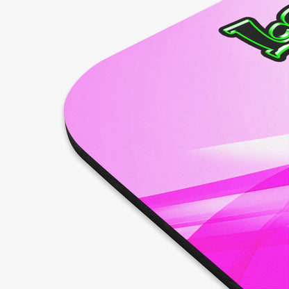 og - Mouse Pad (Rectangle) (light blue-pink wave)