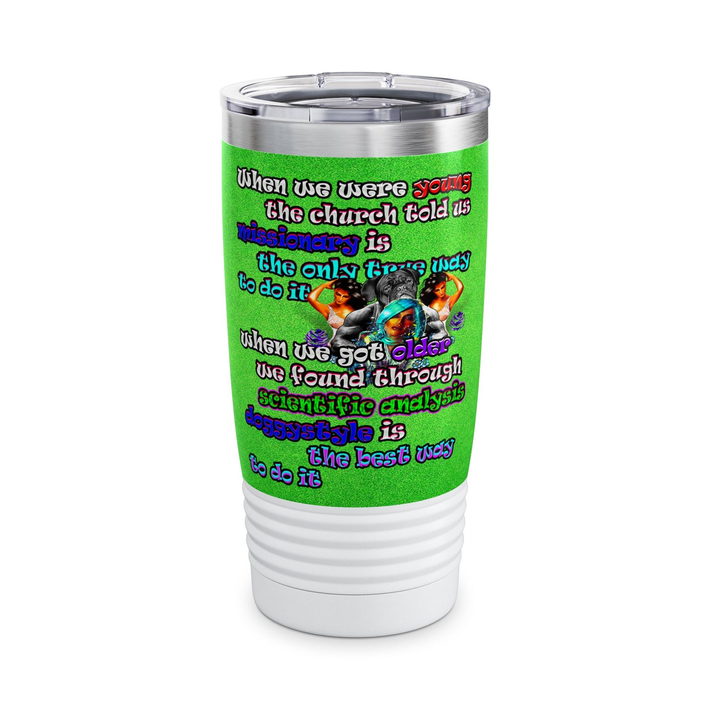 doggystyle - Ringneck Tumbler, 20oz (green turf)