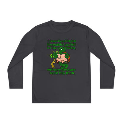 turtle race - Youth Long Sleeve Competitor Tee