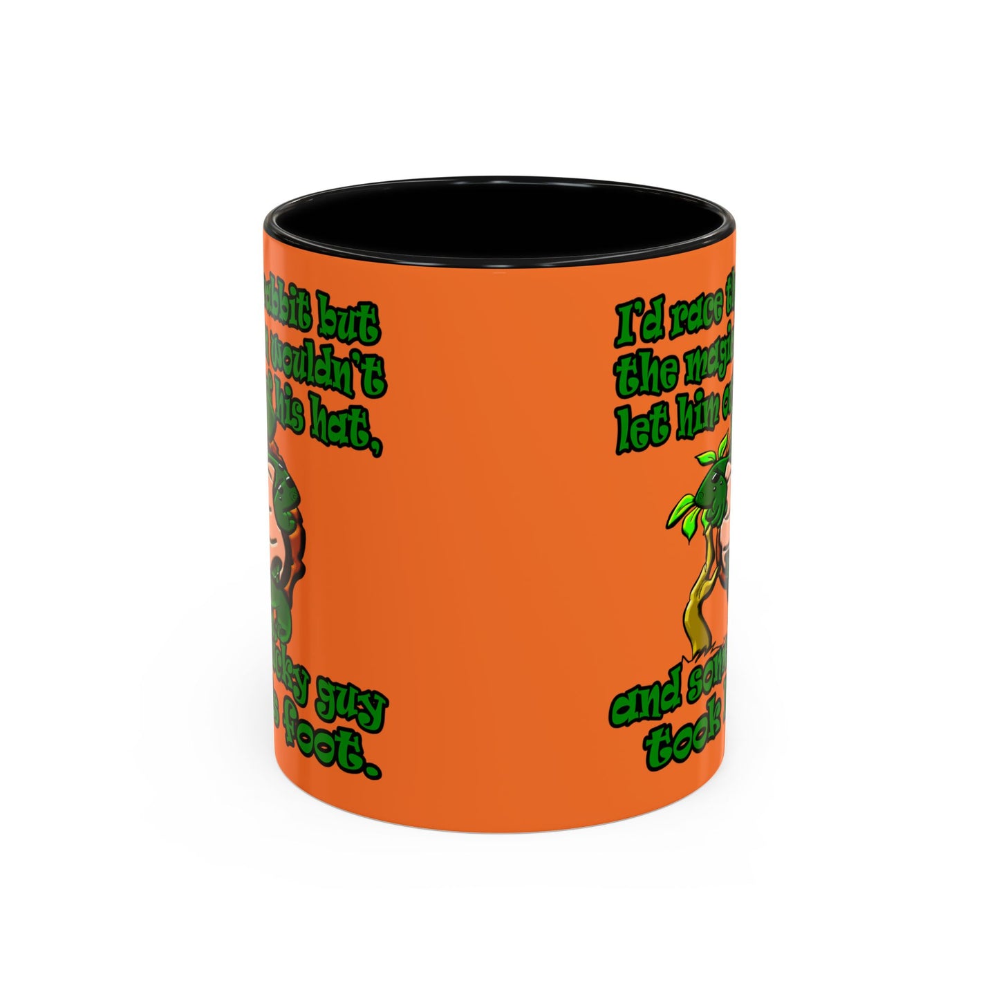 turtle race - Accent Mug (crusta)