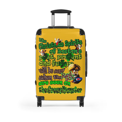 christmas spirits of boston - Suitcase (yellow)