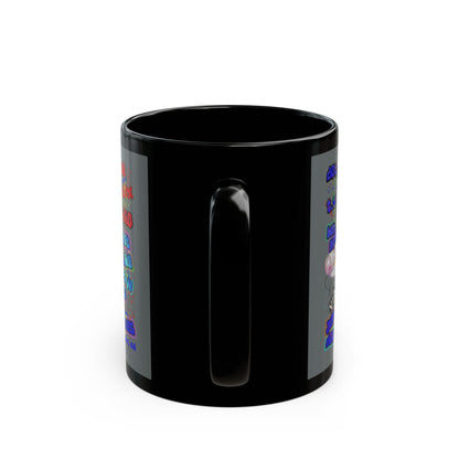 drop the beat - Black Mug (dark grey)