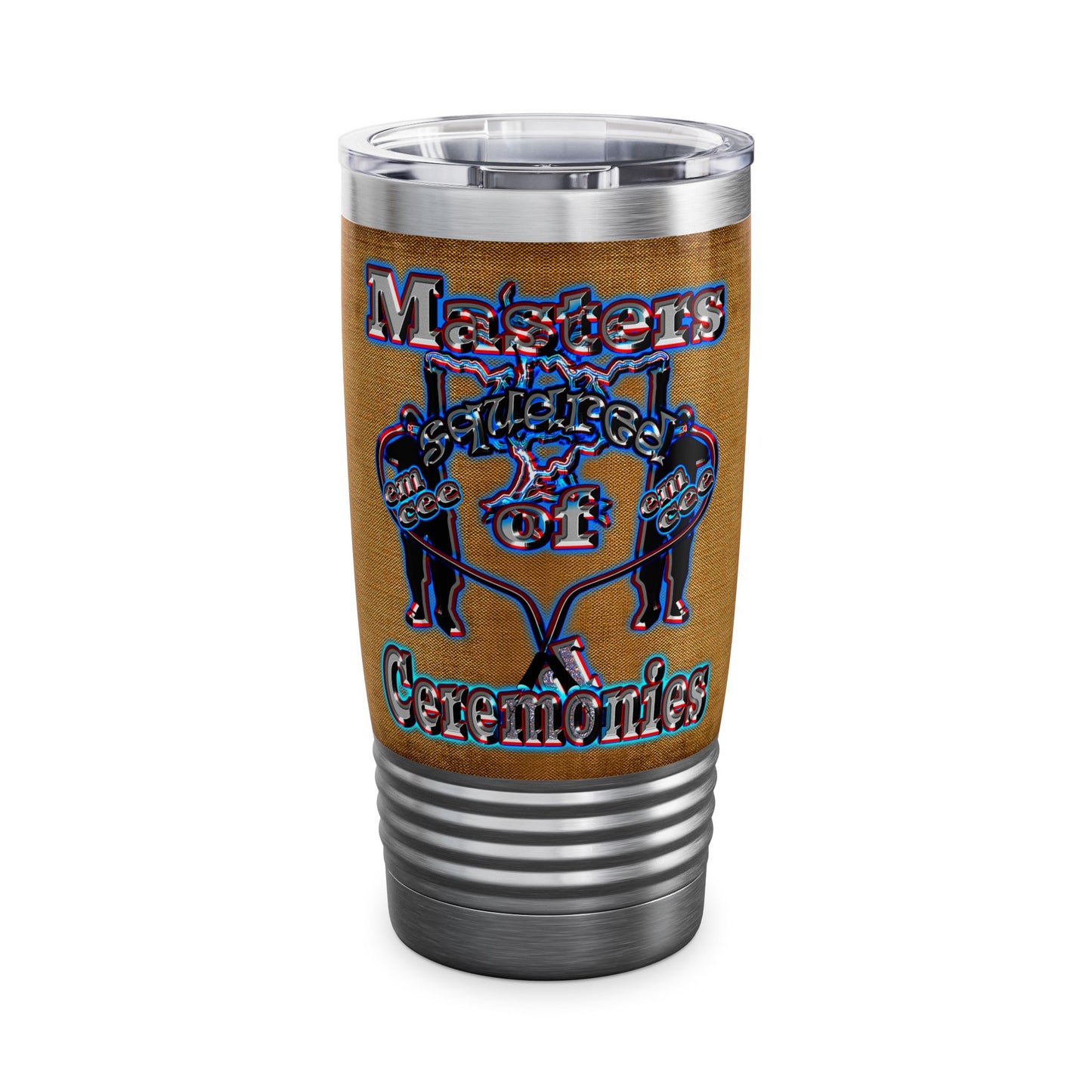 em cee squared - Ringneck Tumbler, 20oz (brown papyrus)