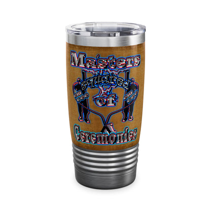 em cee squared - Ringneck Tumbler, 20oz (brown papyrus)