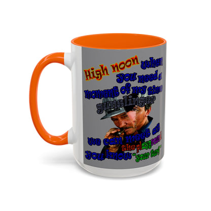 high noon - Accent Mug (grey)