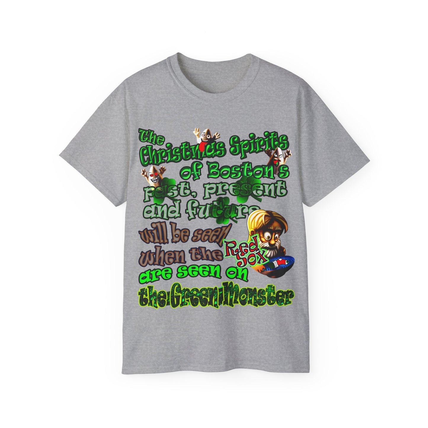 christmas spirits of boston - Unisex Ultra Cotton Tee