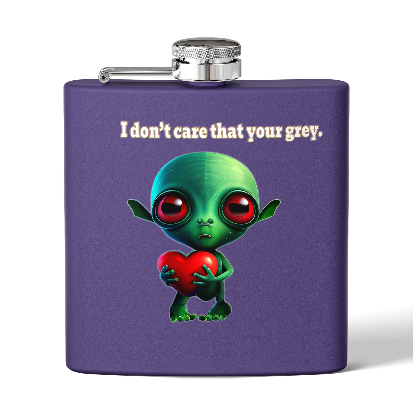 I don't care that your grey - Stainless Steel Flask