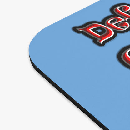 defy conquer reach - Mouse Pad (Rectangle) (light blue)