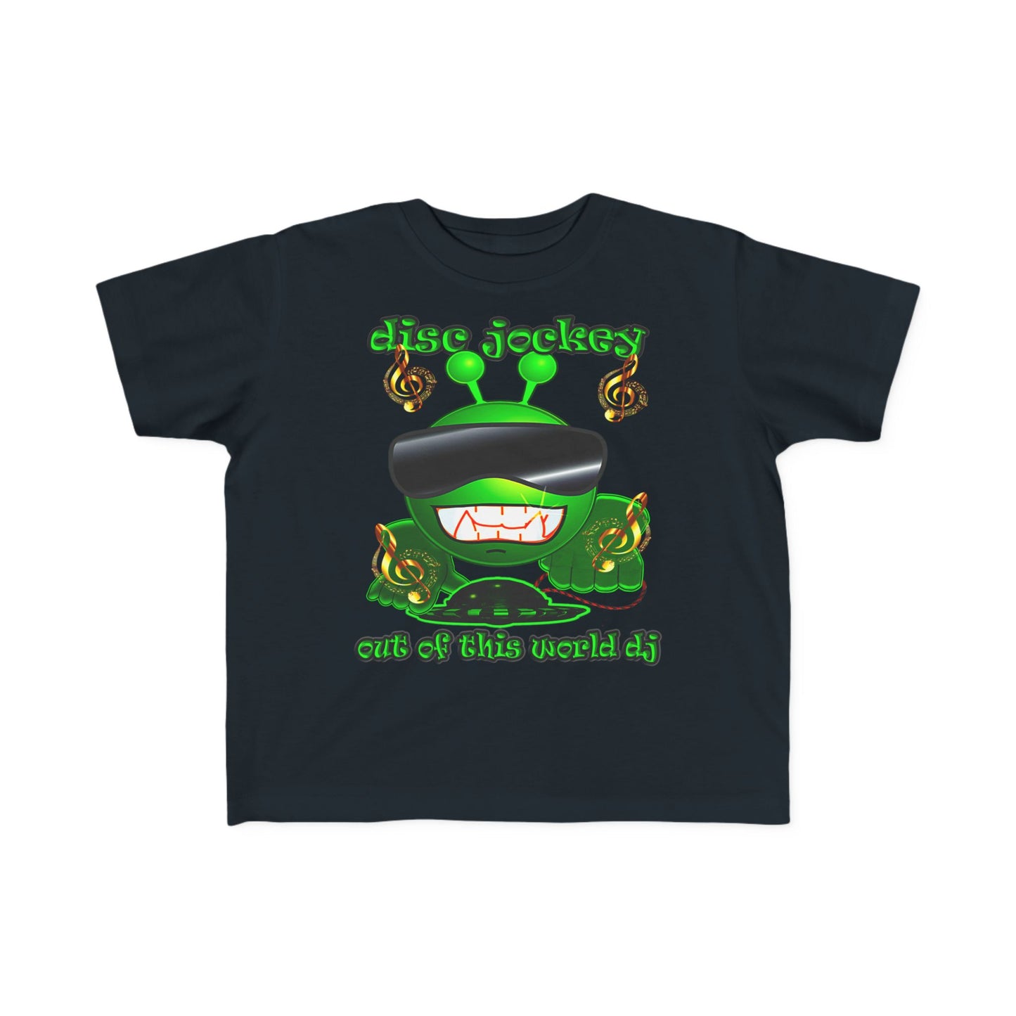 disc jockey - Toddler's Fine Jersey Tee