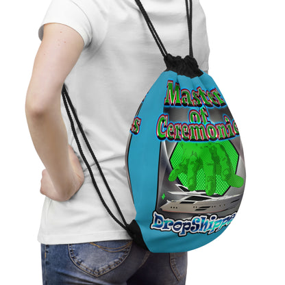 logo - Drawstring Bag (turquoise)