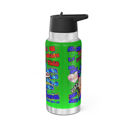 drop the beat - Gator Tumbler, 32oz  (logo green)