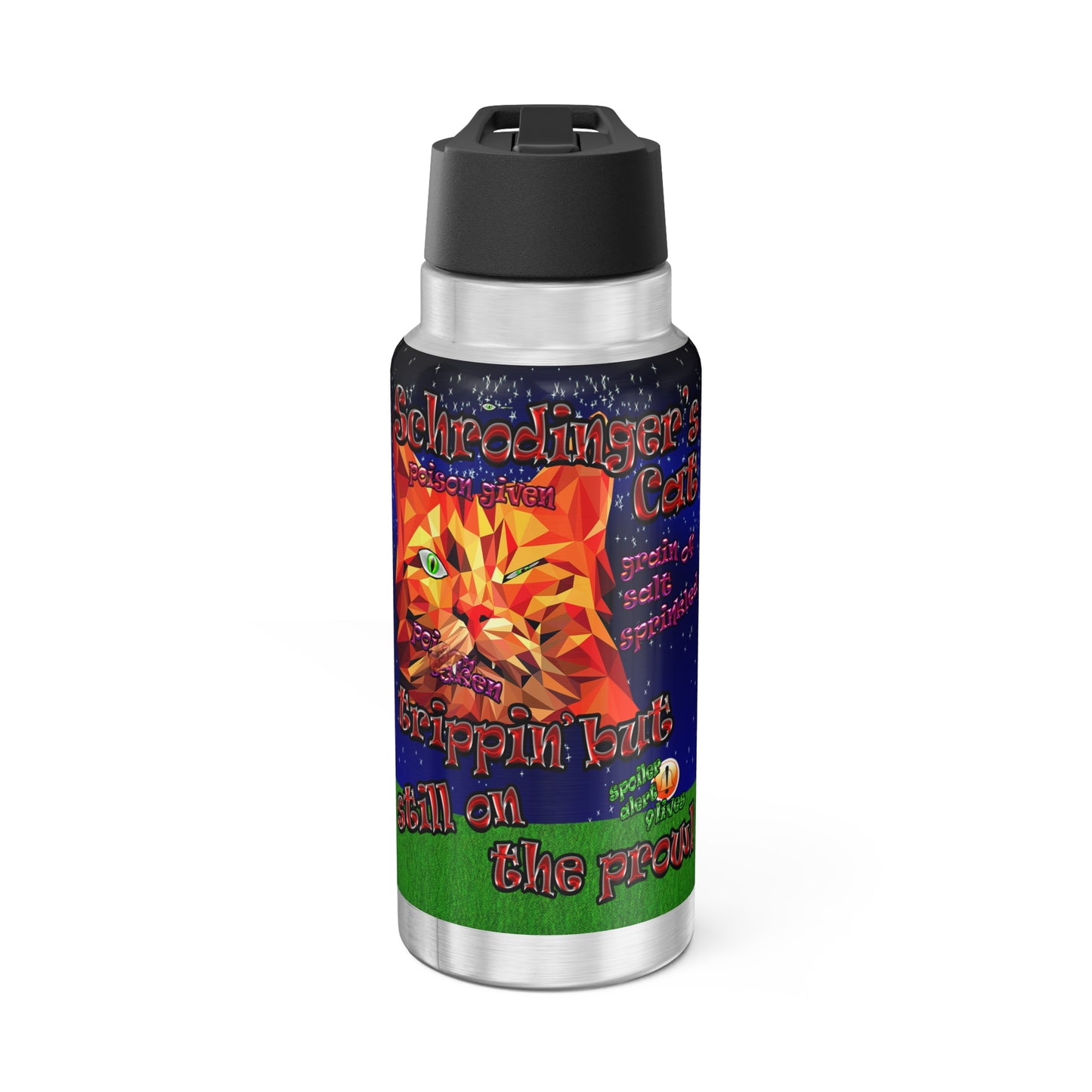 schrodinger's cat - Gator Tumbler, 32oz  ('snoops' background)