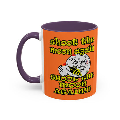 shoot the moon again - Accent Mug (crusta)
