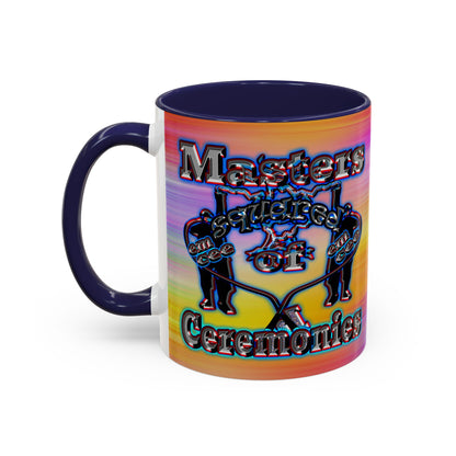 em cee squared - Accent Mug (color blur)