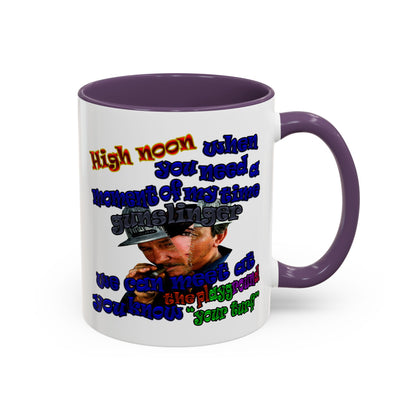 high noon - Accent Mug (white)