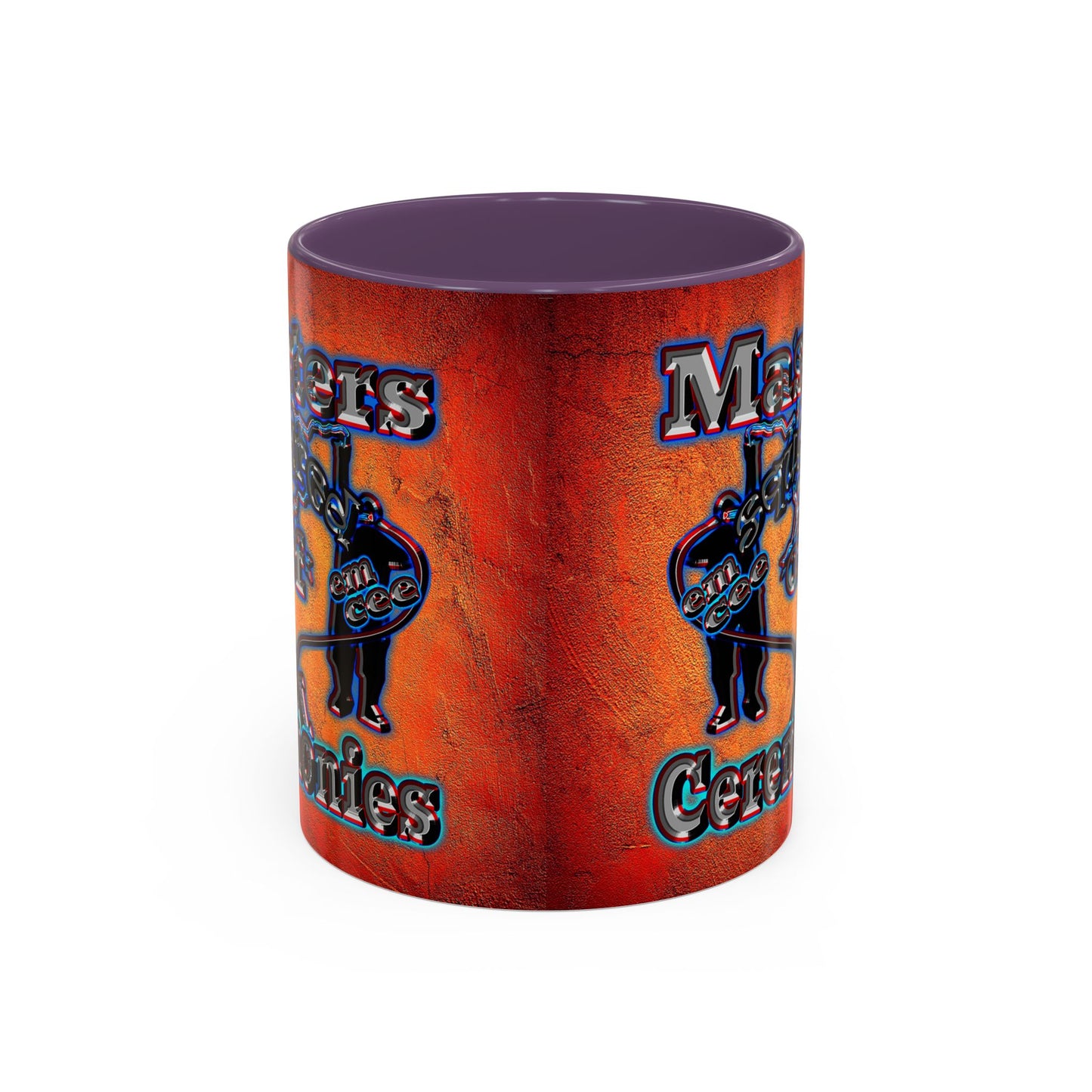 em cee squared - Accent Mug (burnt orange)