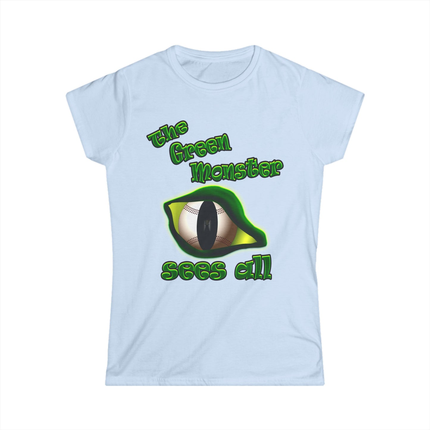 green monster - Women's Softstyle Tee