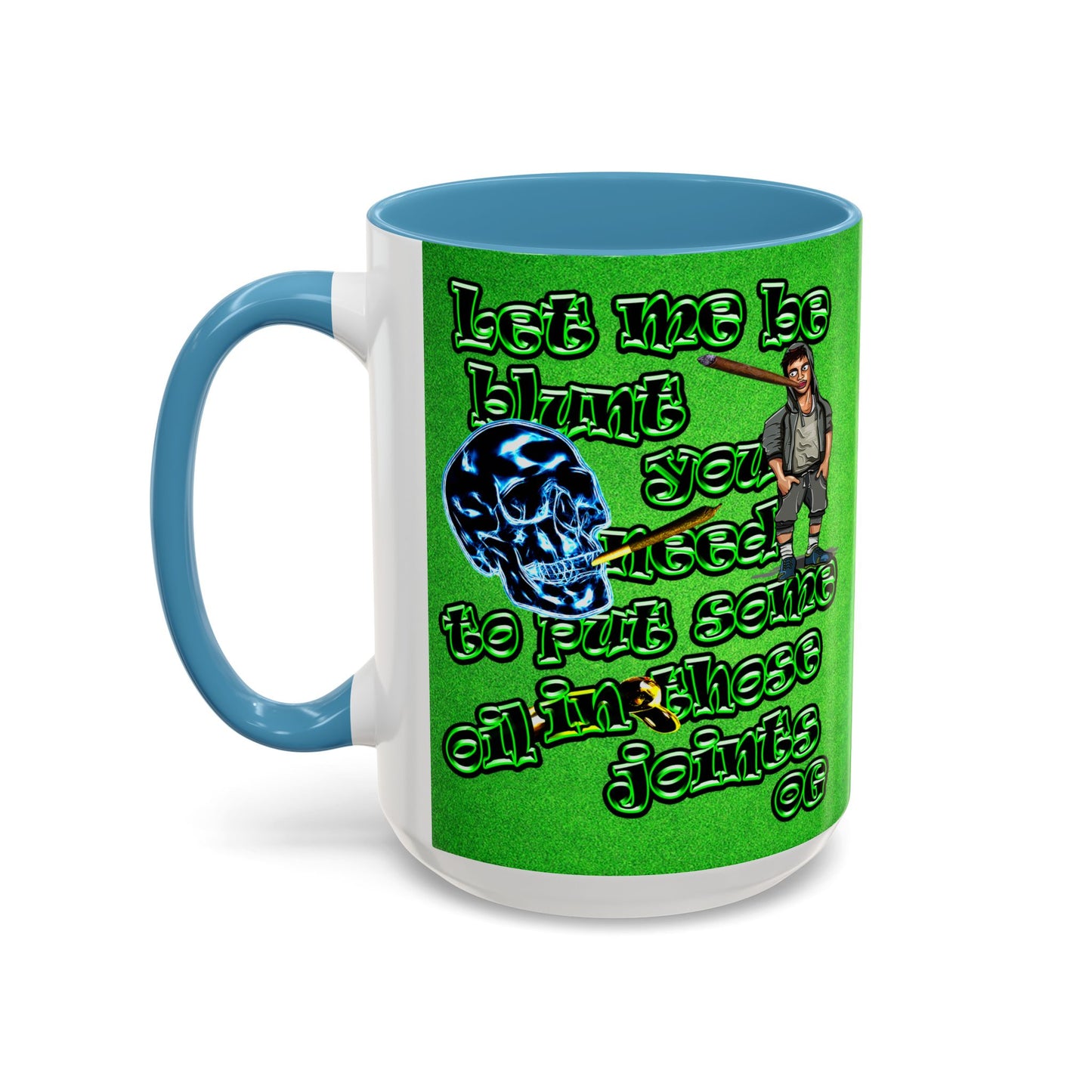 og - Accent Mug (green turf)