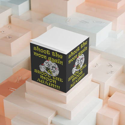 shoot the moon again - note cube (black)