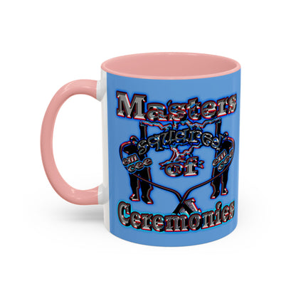 em cee squared - Accent Mug (light blue)