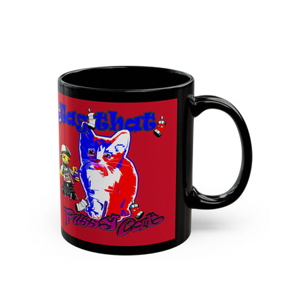 tag that - Black Mug (dark red)