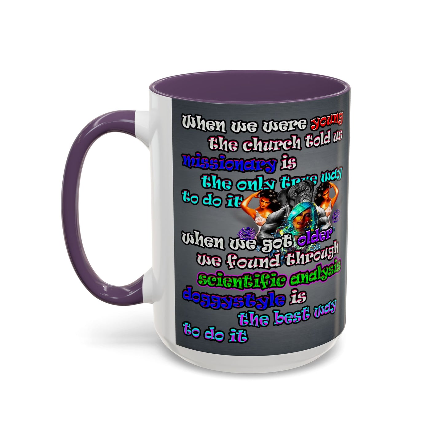 doggystyle - Accent Mug (grey-light grey)
