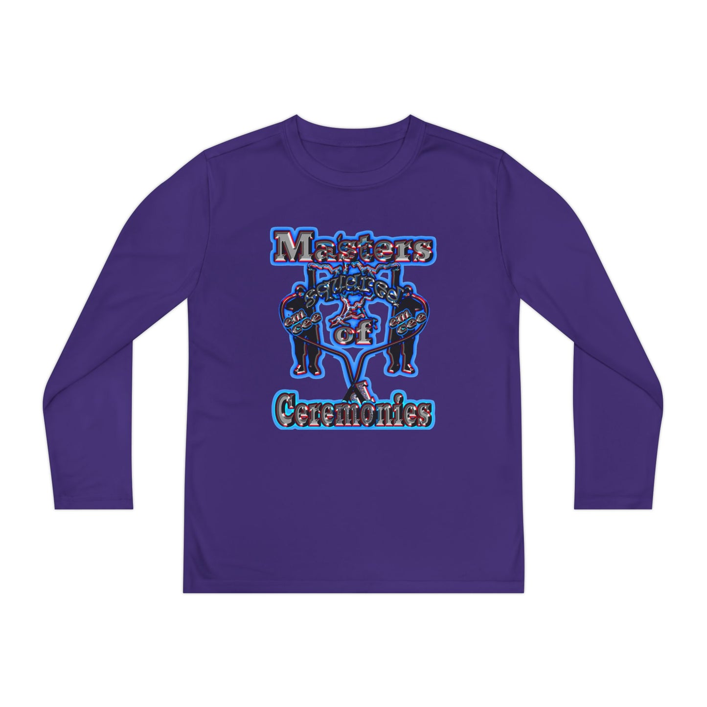 em cee squared - Youth Long Sleeve Competitor Tee