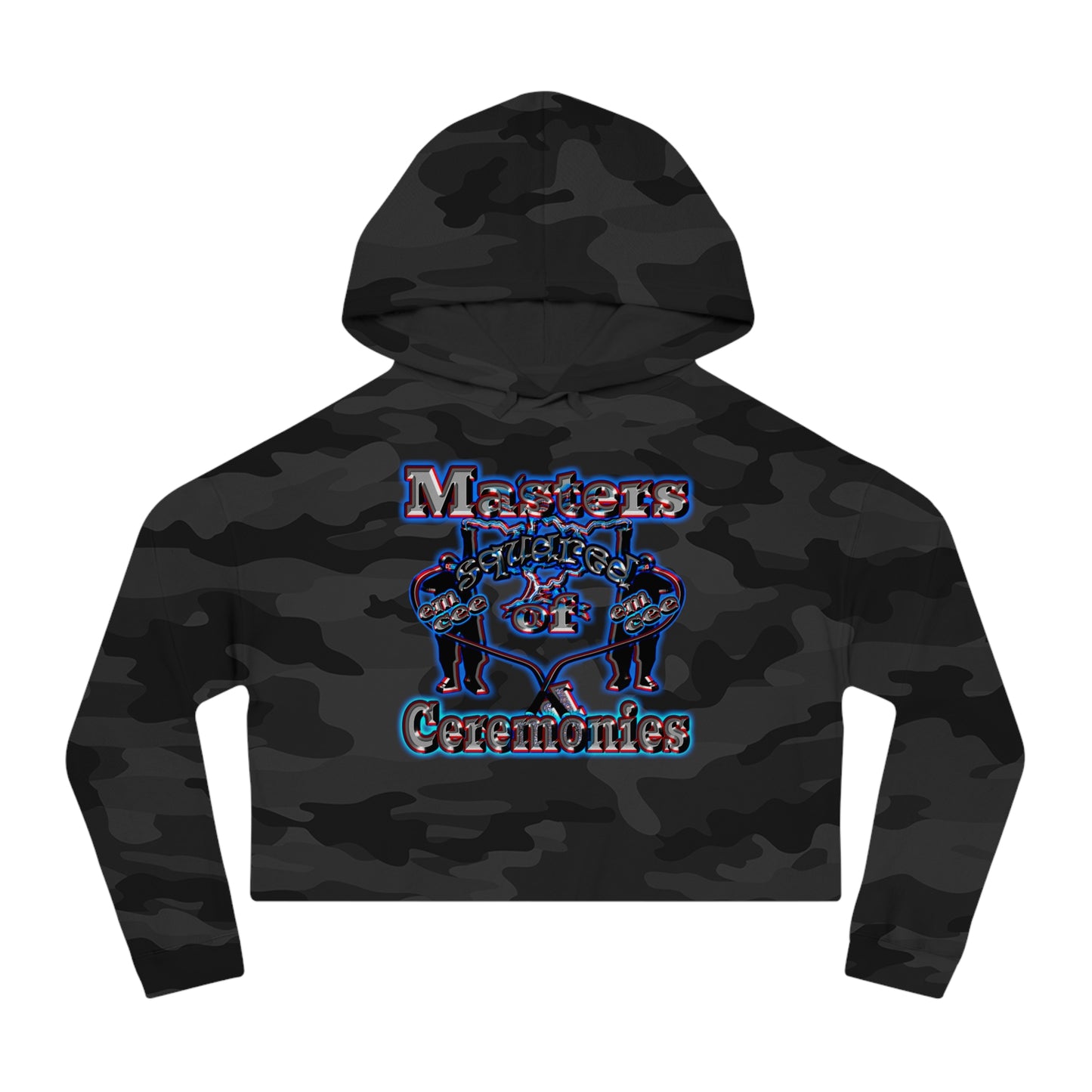 em cee squared - Women’s Cropped Hooded Sweatshirt
