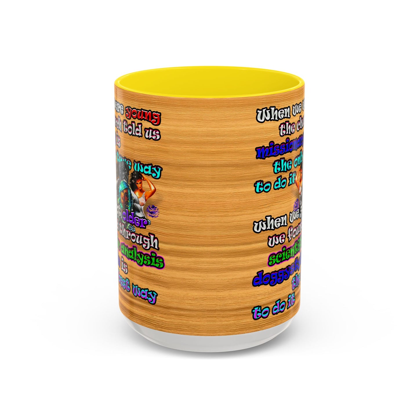 doggystyle - Accent Mug (butterscotch wood finish)