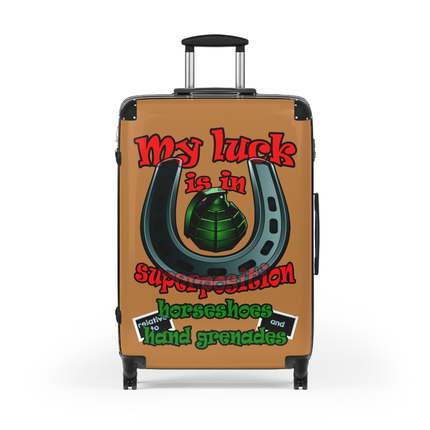my luck - Suitcase (light brown)