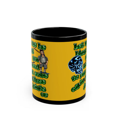 og - Black Mug (yellow)