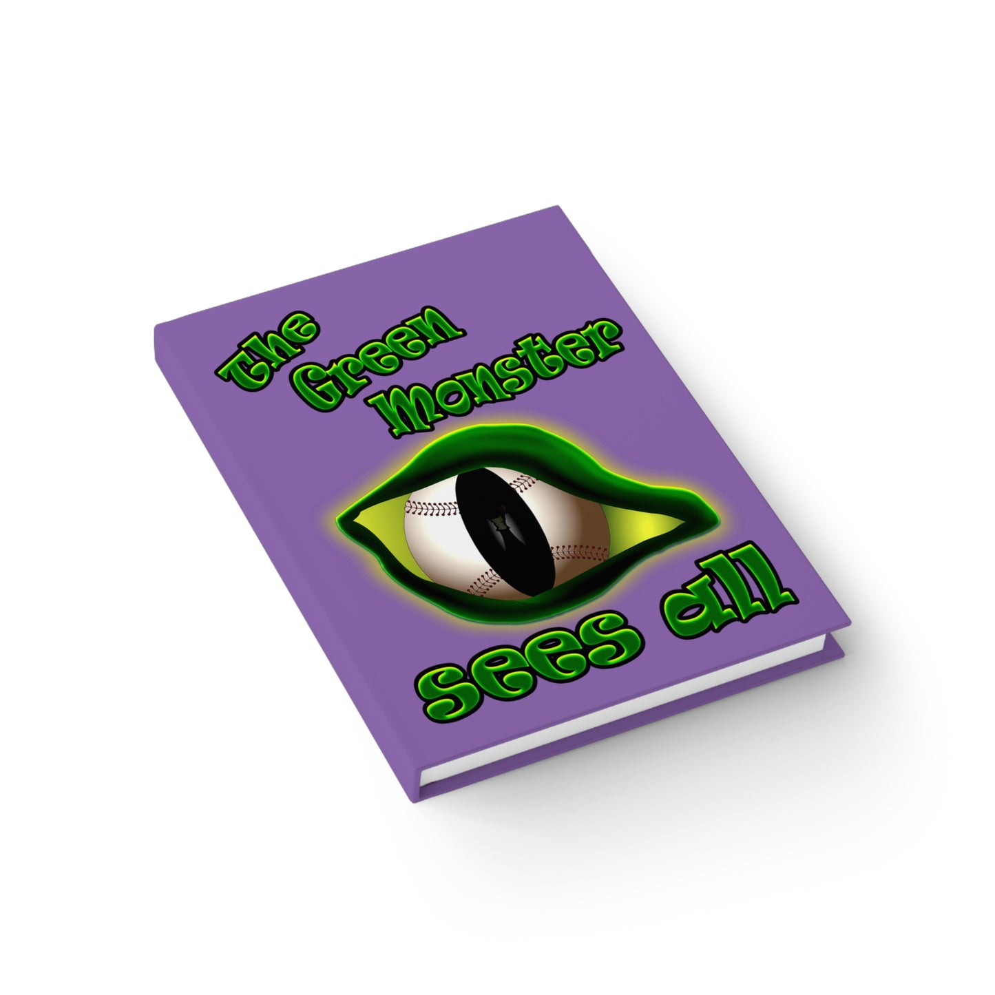 green monster - journal-blank (light purple)