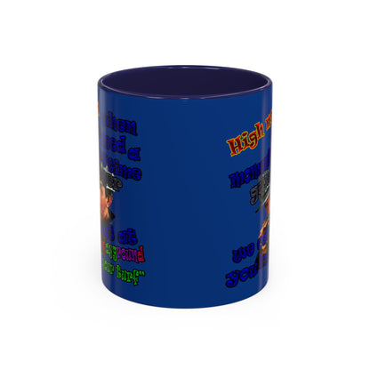 high noon - Accent Mug (dark blue)