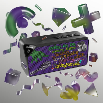 the bum's shit - Jabba Bluetooth Speaker (purple)