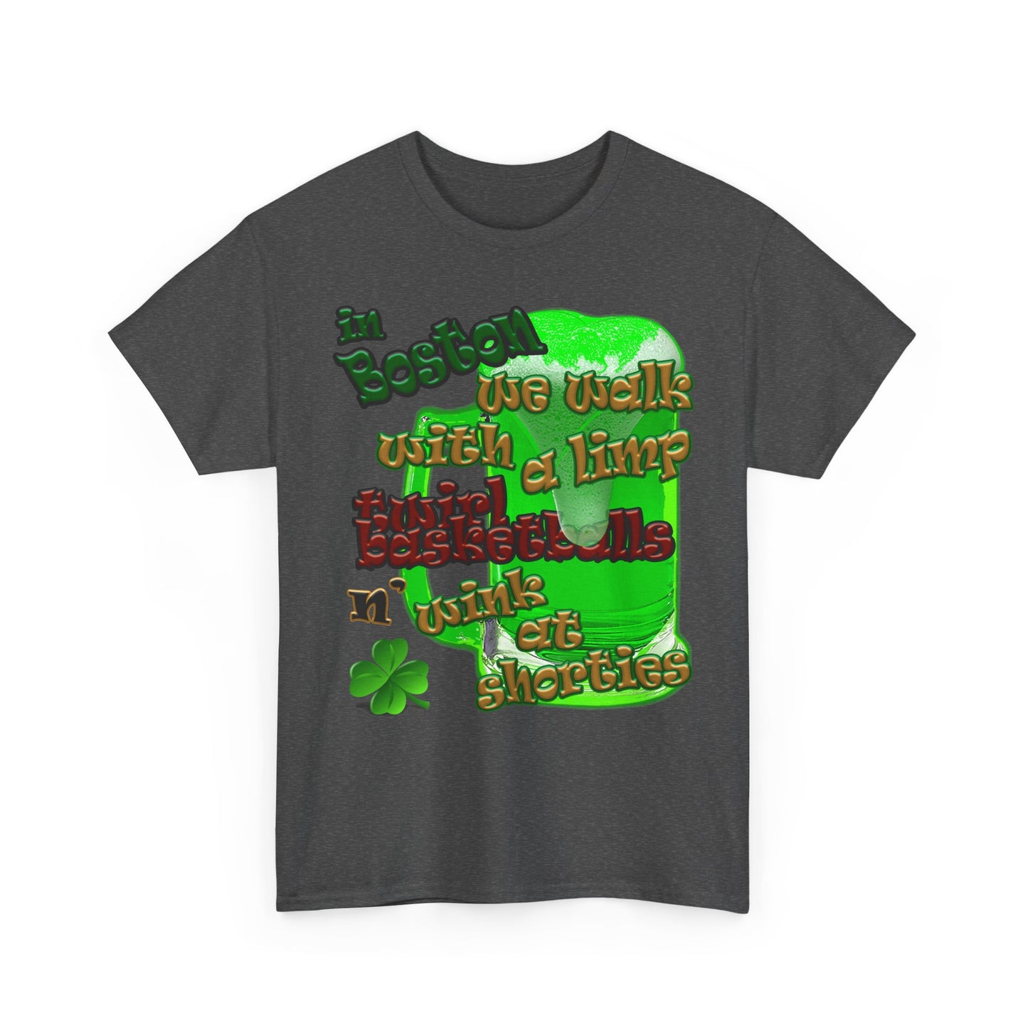 celtics logo - Unisex Heavy Cotton Tee