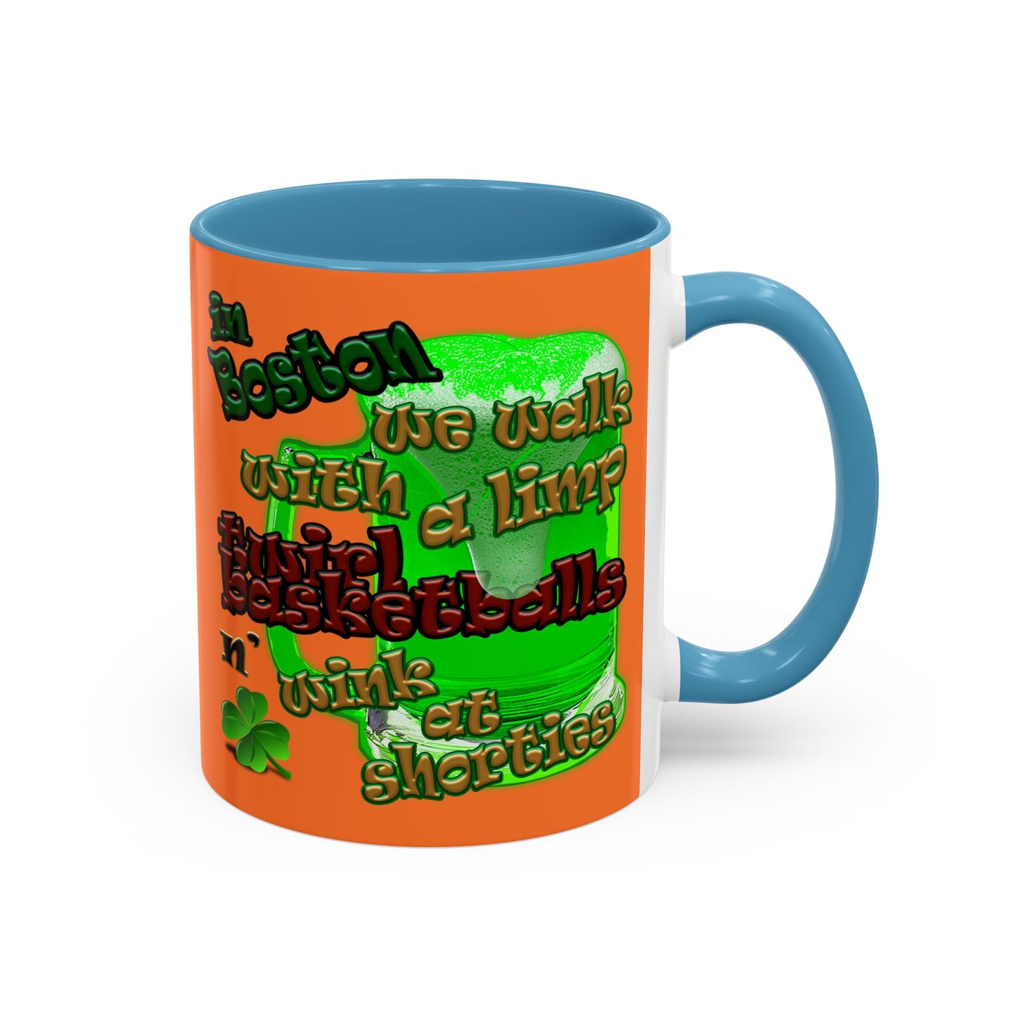 celtics logo - Accent Mug (crusta)