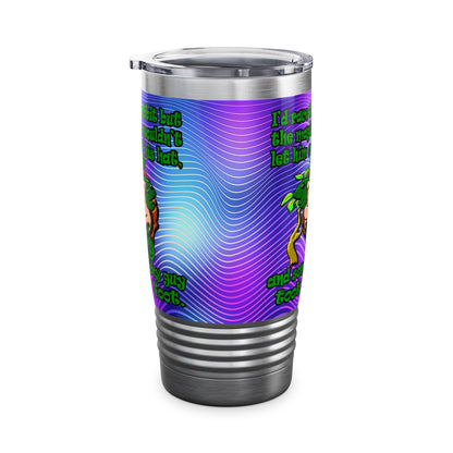 turtle race - Ringneck Tumbler, 20oz (purple wave)