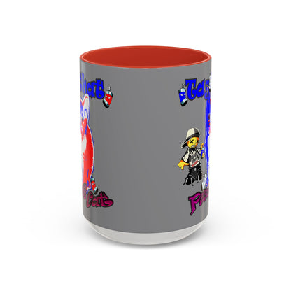 tag that - Accent Mug (grey)