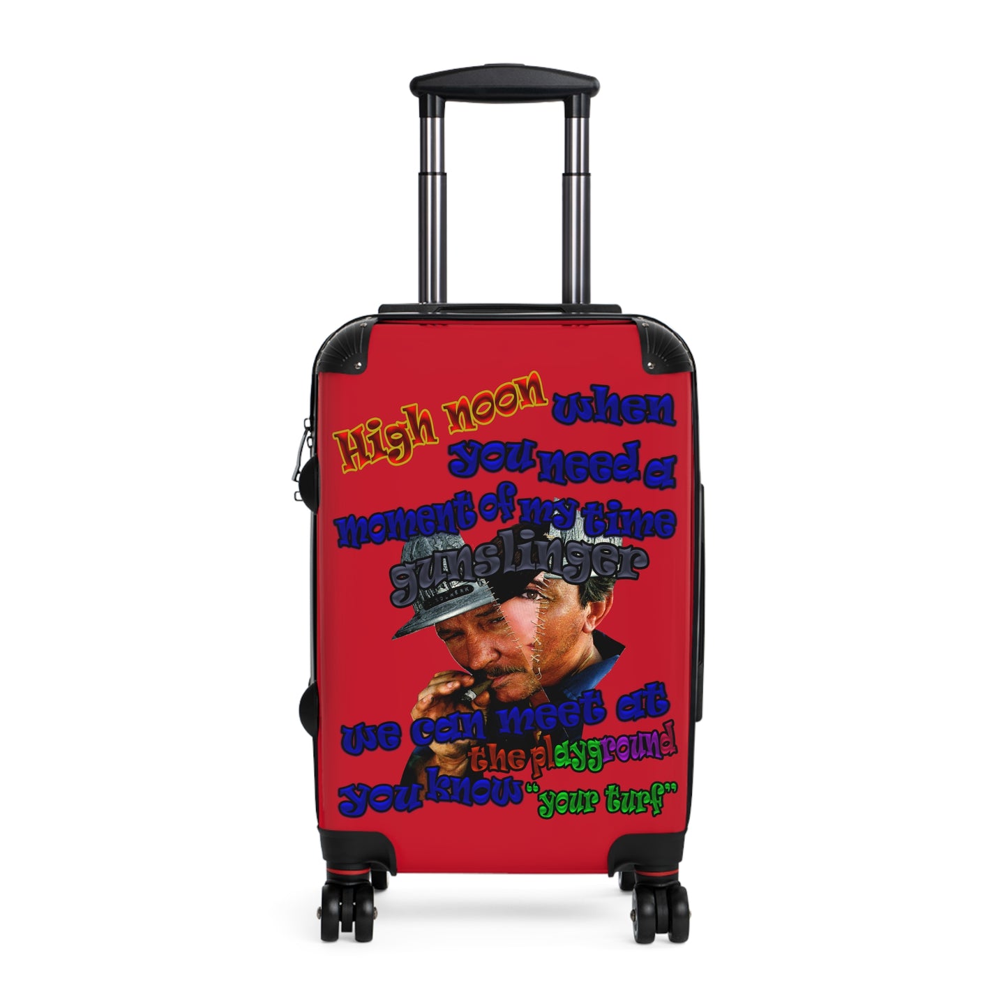 high noon - Suitcase (dark red)