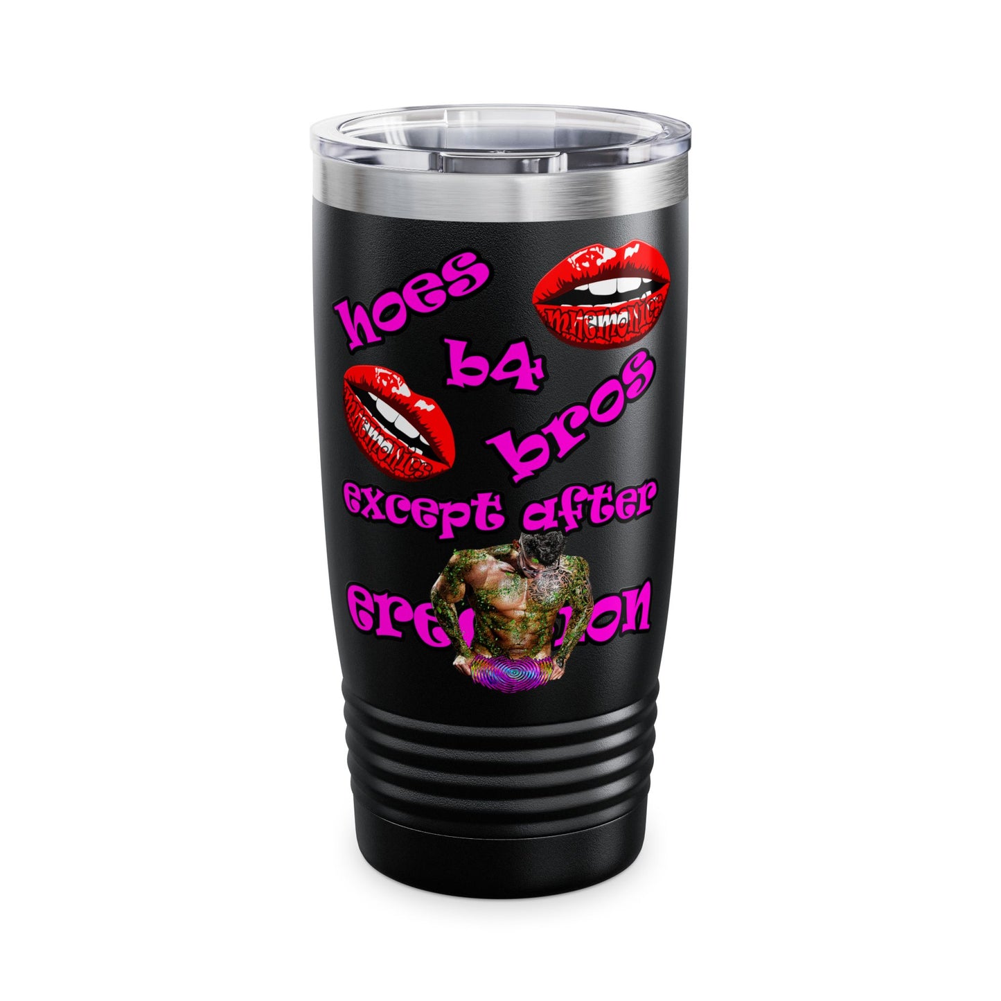 hoes b4 bros - Ringneck Tumbler, 20oz