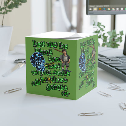 og - note cube (green)