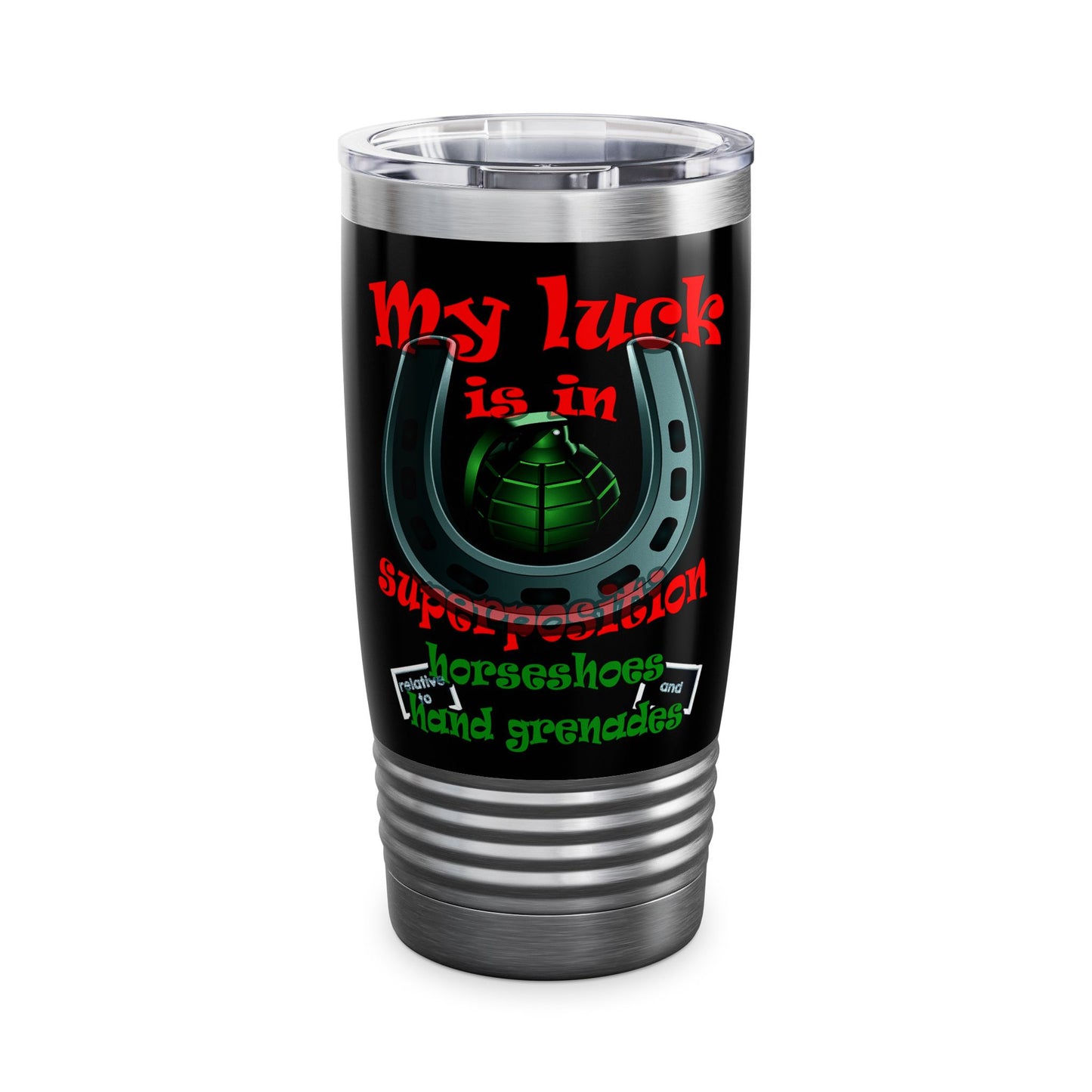 my luck - Ringneck Tumbler, 20oz (black)